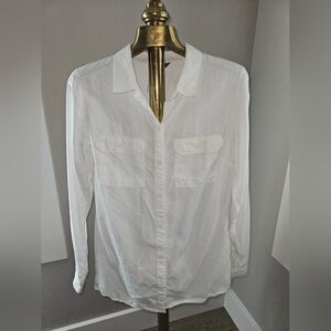 Eddie Bauer Women's White Shirt